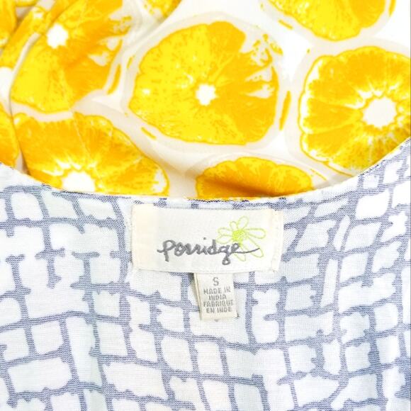 Anthro Porridge lemon layered split back tank top - Picture 13 of 16